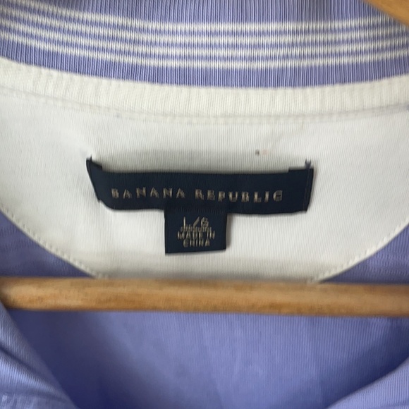 Banana Republic Polo Shirt Size Large - Picture 4 of 5